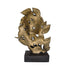 Gold Face Leaf Ornament
